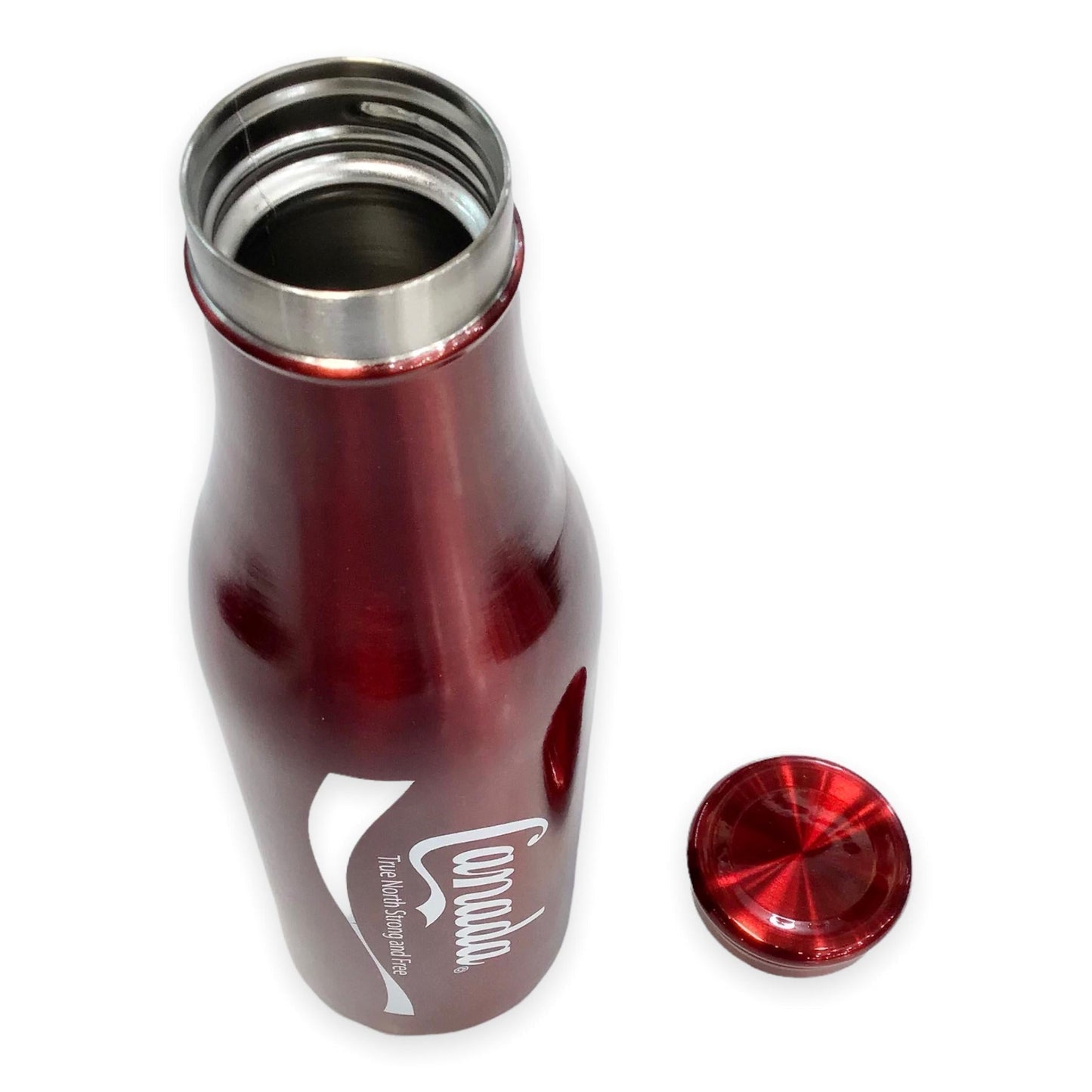 Canada Midnight Red Water Bottle for Women and Men
