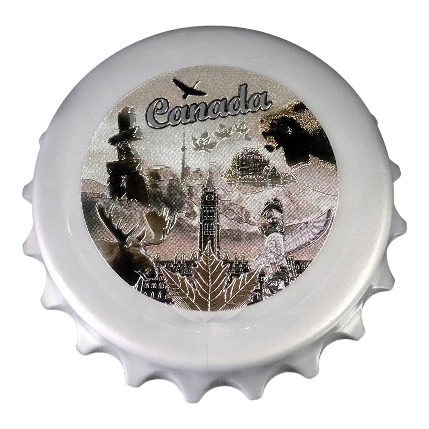 Ouvre-bouchon aimanté Canada Vintage