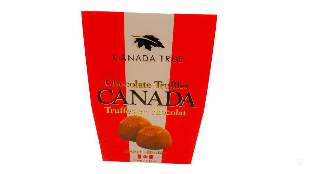 Canada True Maple Chocolate Truffles come individually wrapped in one attractive 204g gift box