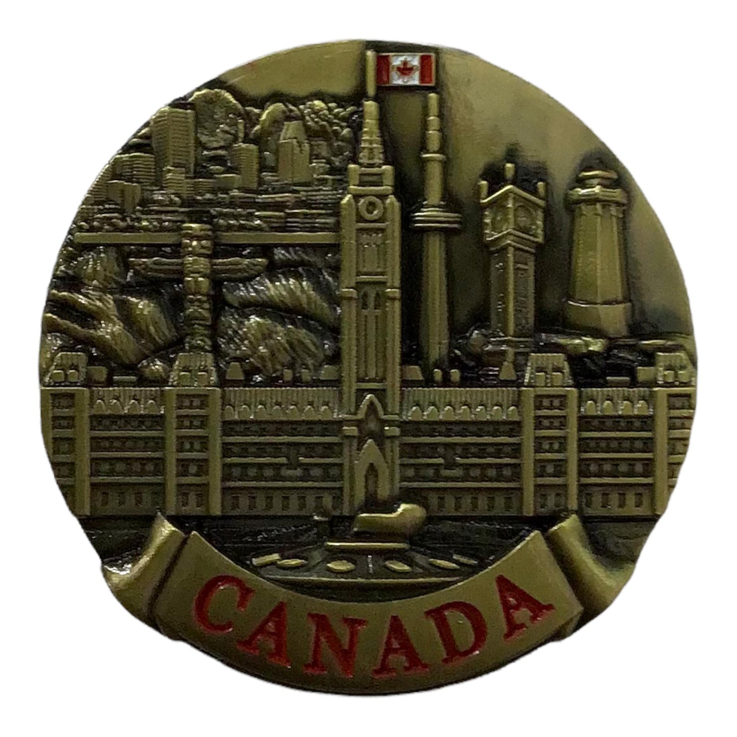 Canada Vintage Scenes Metal Fridge Magnet Souvenir- Memories Canada Magnet Aimant 3D