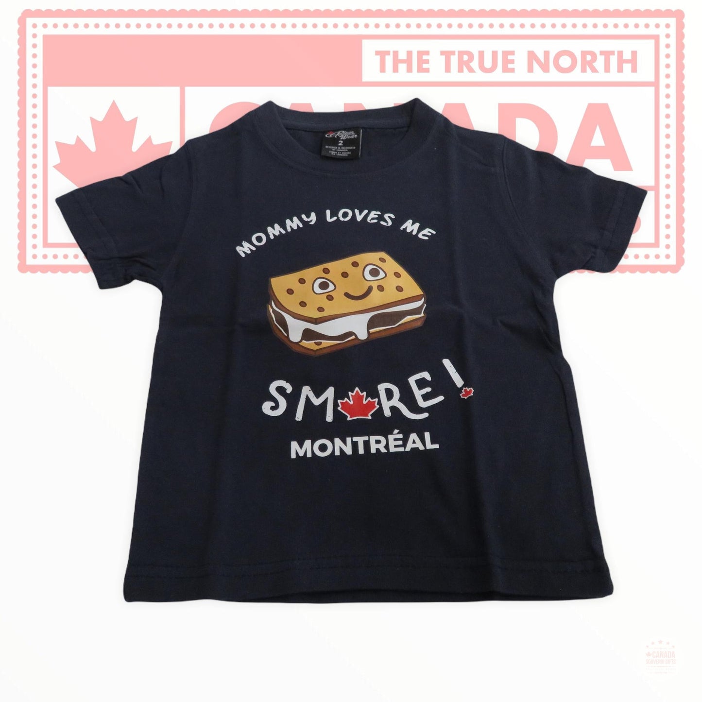 Mommy Loves Me Smore Montreal Kids T-Shirt 2-6 Years Old Unisex