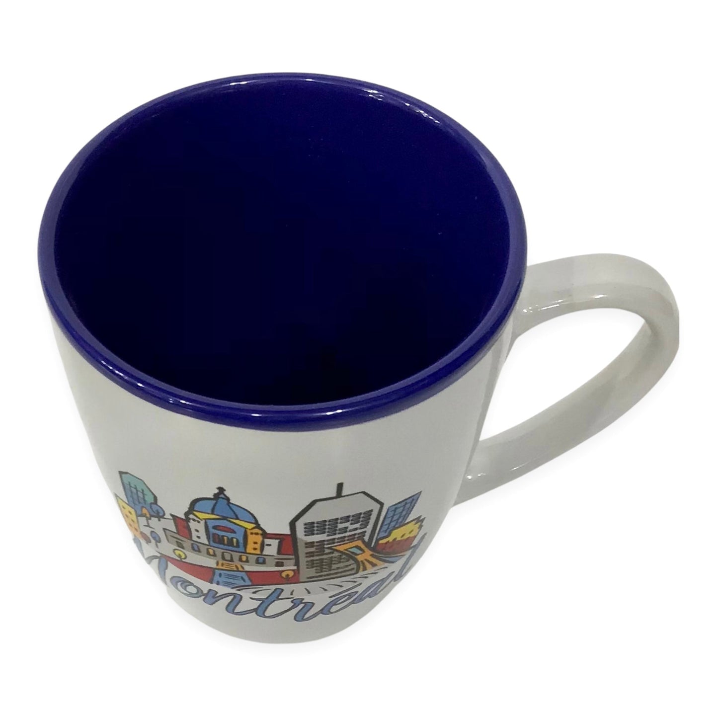 Mug Montréal Skyline Vintage Painting Theme Coffee Cup