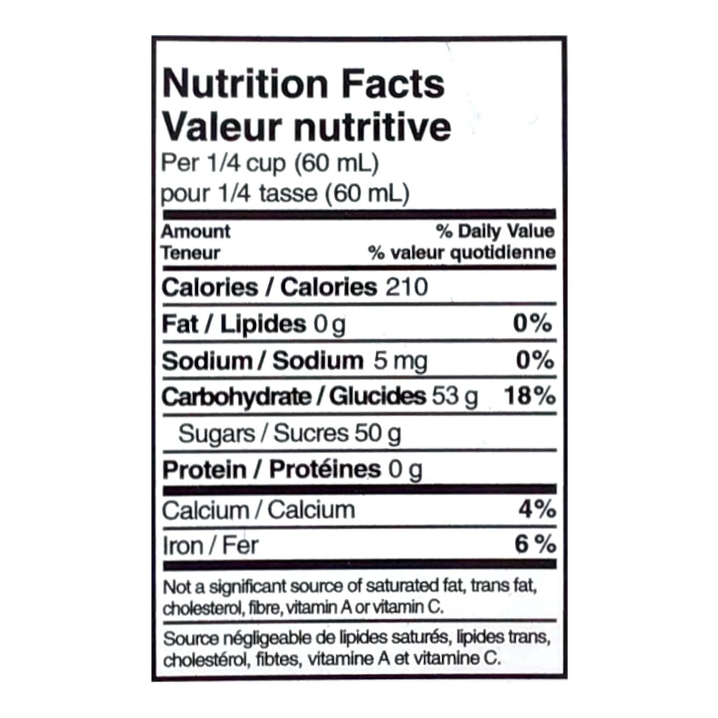 Tin Canada Grade A Maple Syrup 100ml