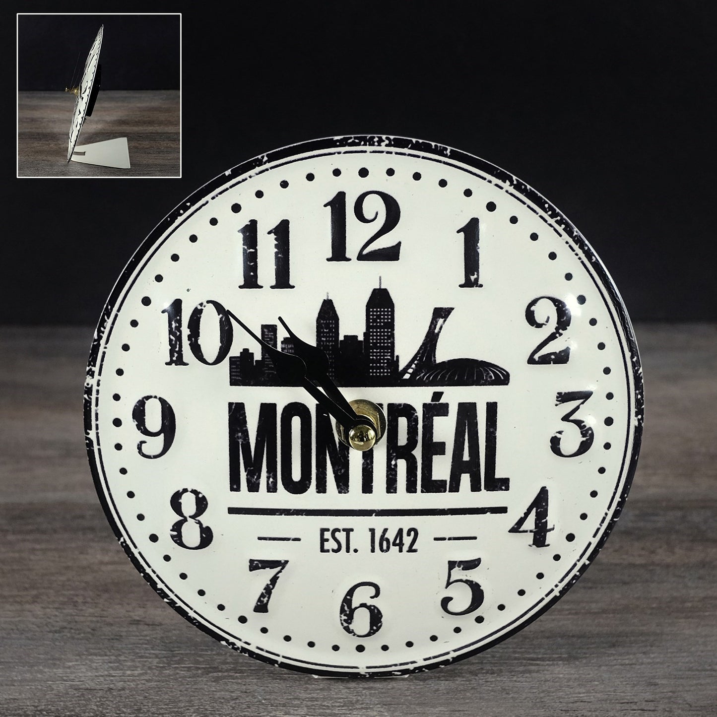 Montreal Skyline Clock