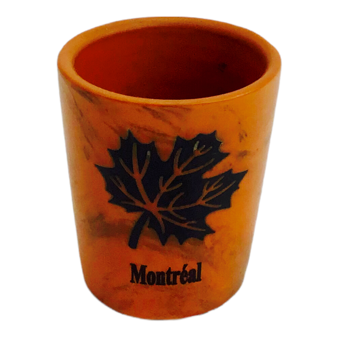 Montréal Maple Leaf Print Whiskey Liquors Shooter Glass