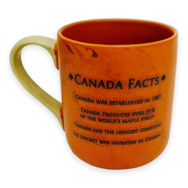 Montreal Maple Leaf Coffee Mug 18oz Large Coffee Cup - Canada Facts Mug
