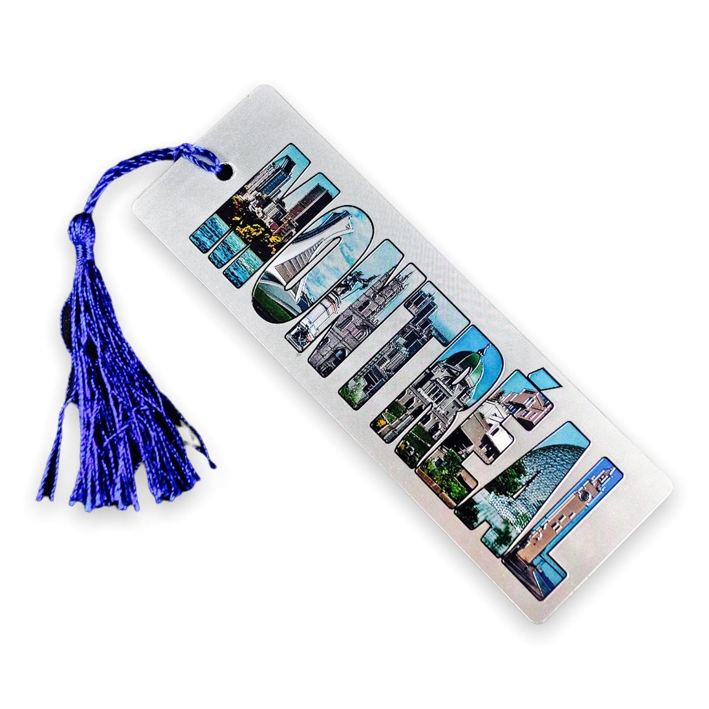 Bookmark - Montreal Vintage Design On Text - Souvenir Bookmark