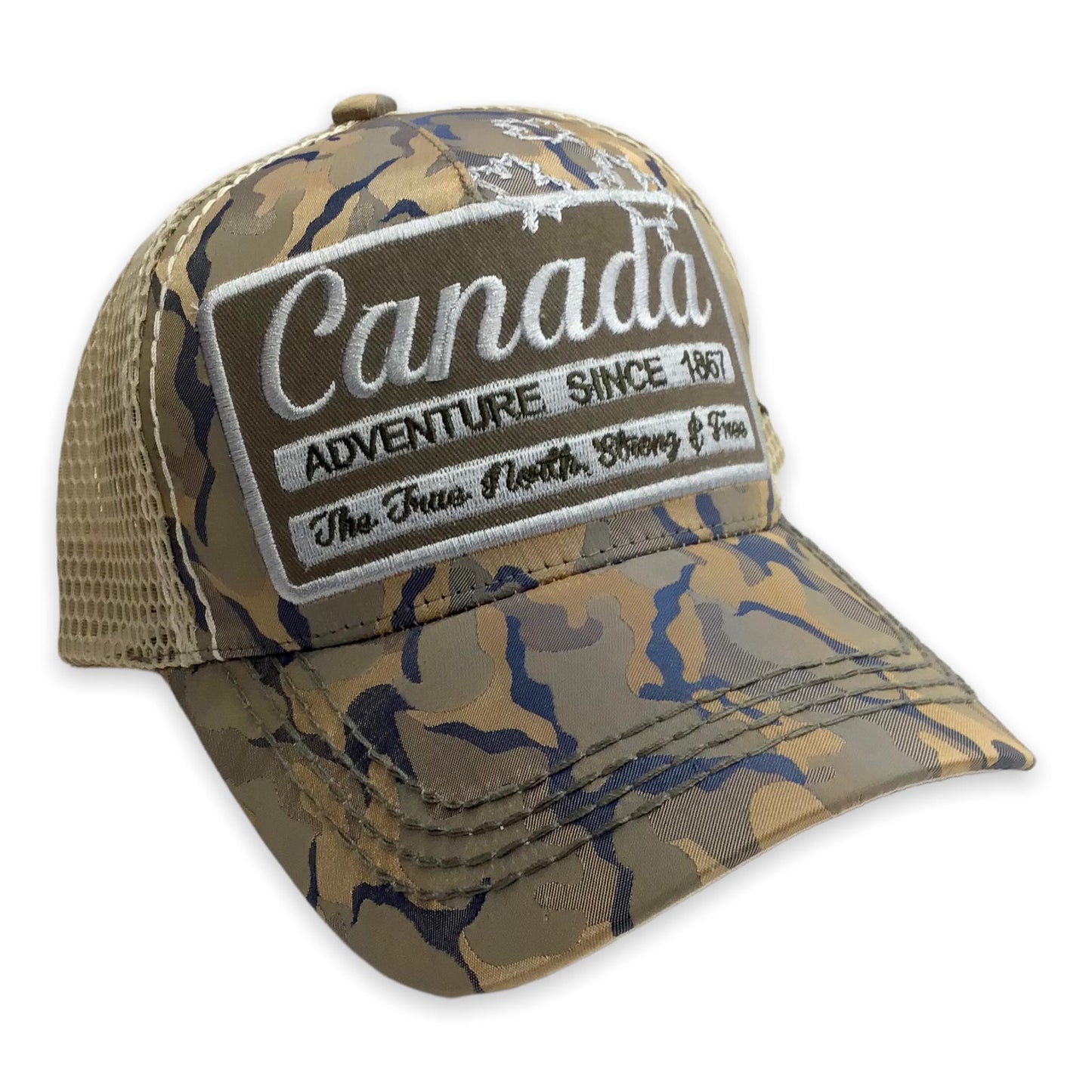 Baseball Cap Canada Adventure Since 1867 Adjustable Mesh Hat