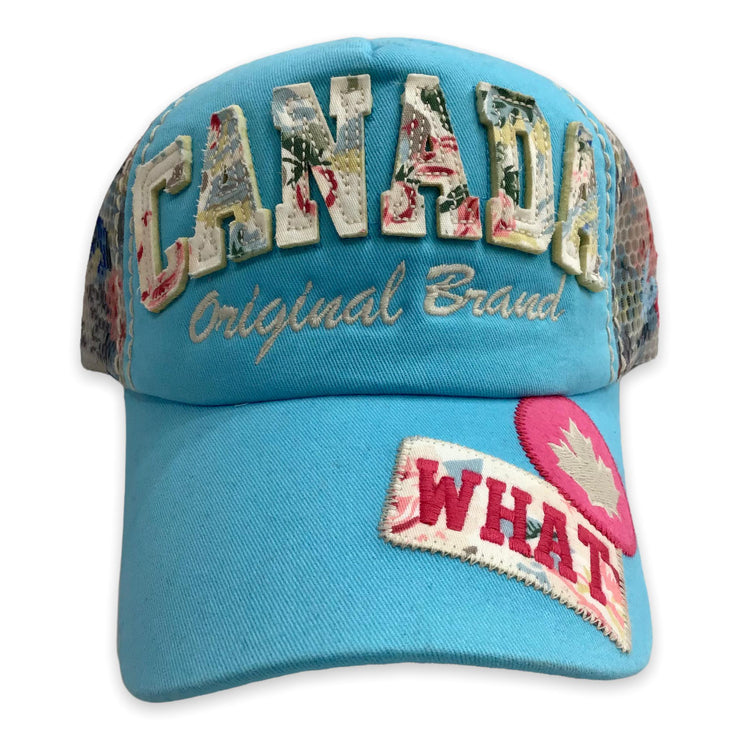 Baseball Cap Canada Original Brand (WHAT) Adjustable Mesh Hat