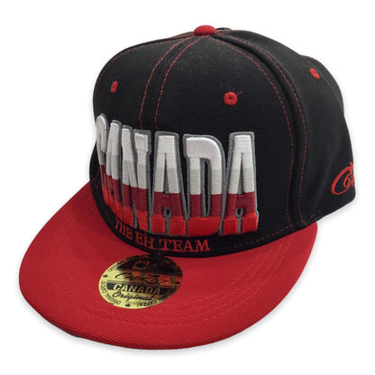 Baseball Cap - Canada The Eh Team Red and Black Hat