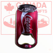 Bottle Opener Can Shape Canada Maple Leaf Fridge Magnet