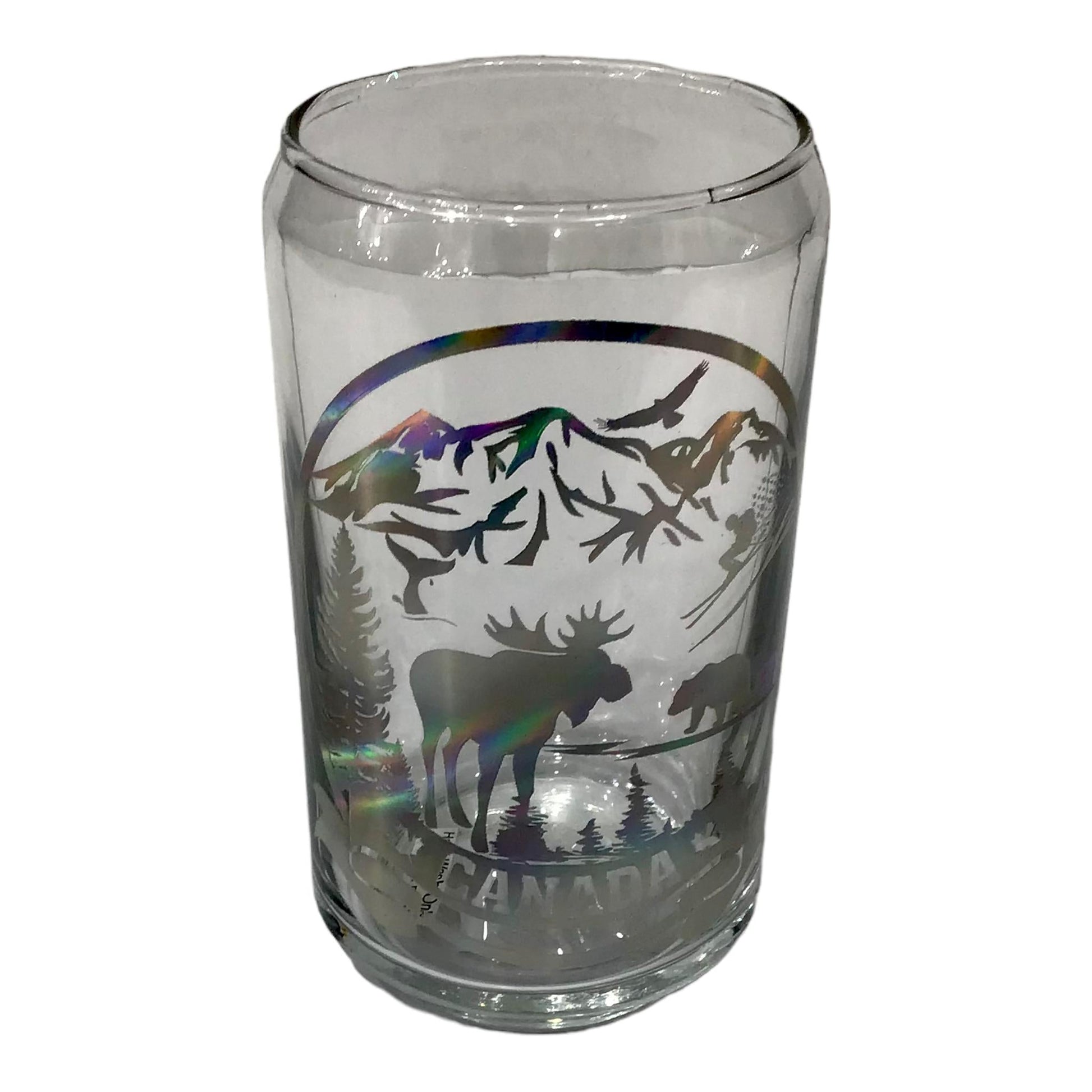 Canada Beer Glass Mug W/moose 250 Ml