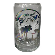Canada Beer Glass Mug W/moose 250 Ml