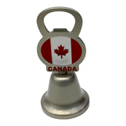 Canada Flag Vintage Metal Souvenir Bell And Bottle Opener