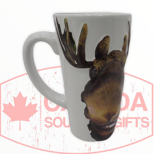 Canada 3D I Moose Have My Coffee Mug w/ Montreal Name Drop Milk Cup / Mug 14oz