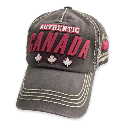 Casquette de baseball de marque originale authentique du Canada, chapeau réglable gratuit