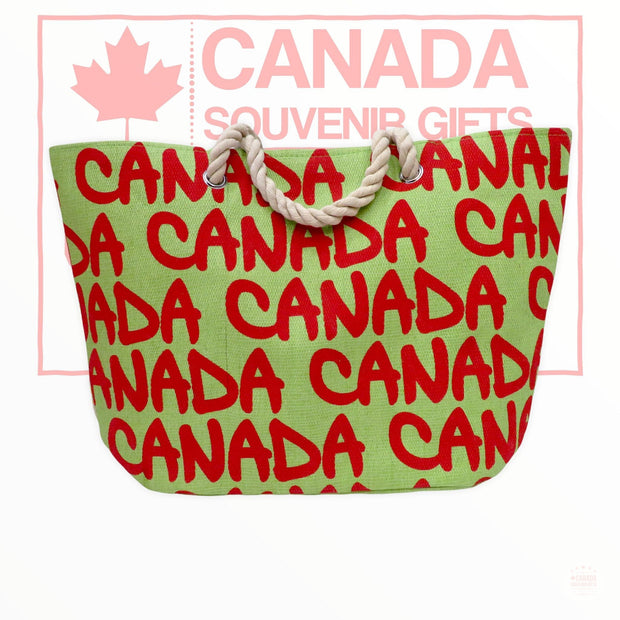 Canada Graffiti Beach Bag