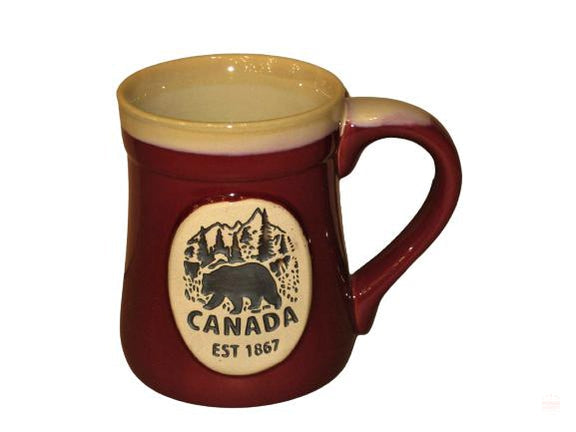 Canada Bear EST. 1867 Ceramic 14oz Coffee Mug