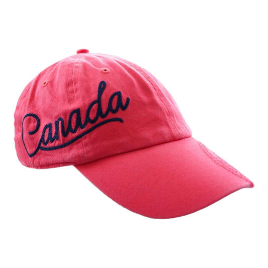 Casquette Canada CORAL avec inscription fantaisie sur le côté