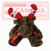Canada Country Flag Plush Moose Toy 