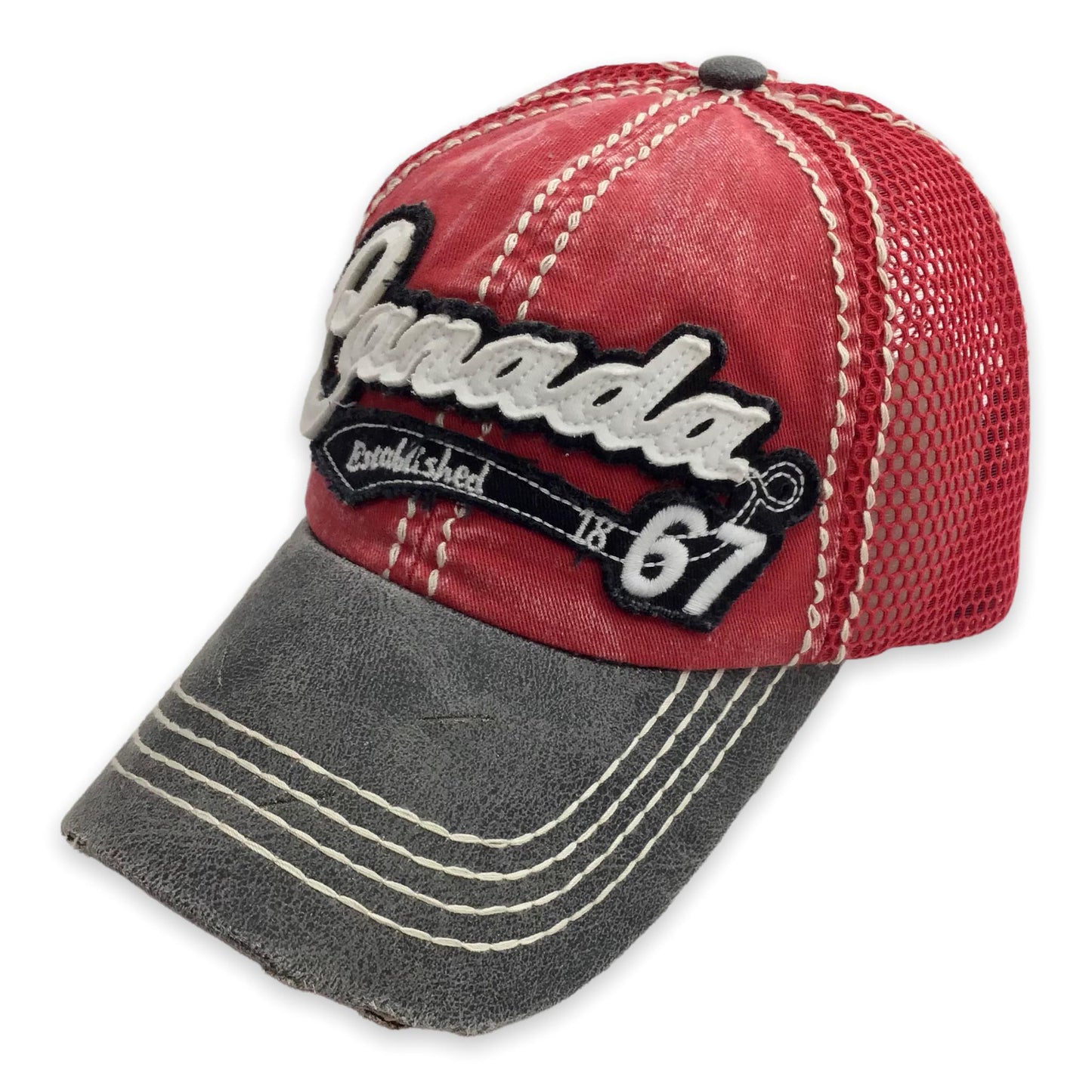 Canada Established 1867 Adult Baseball Cap Free Adjustable Mesh Hat