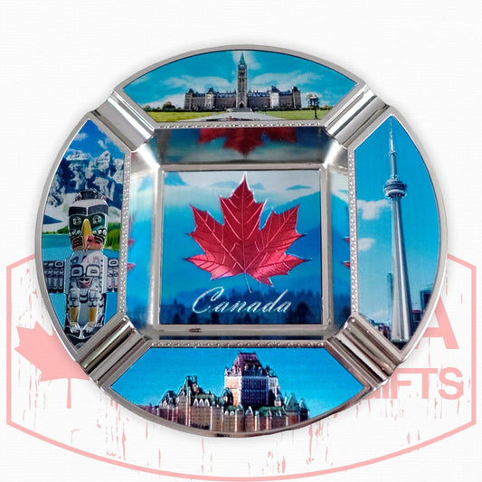 Canada Landmark Ashtray | Canadian Vintage Ash Tray | Quality Souvenir Gift