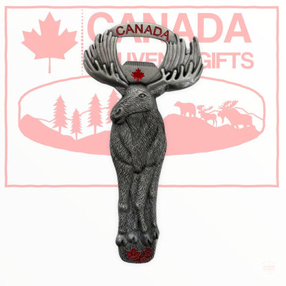 Canada Moose 3D Metal Bottle Opener