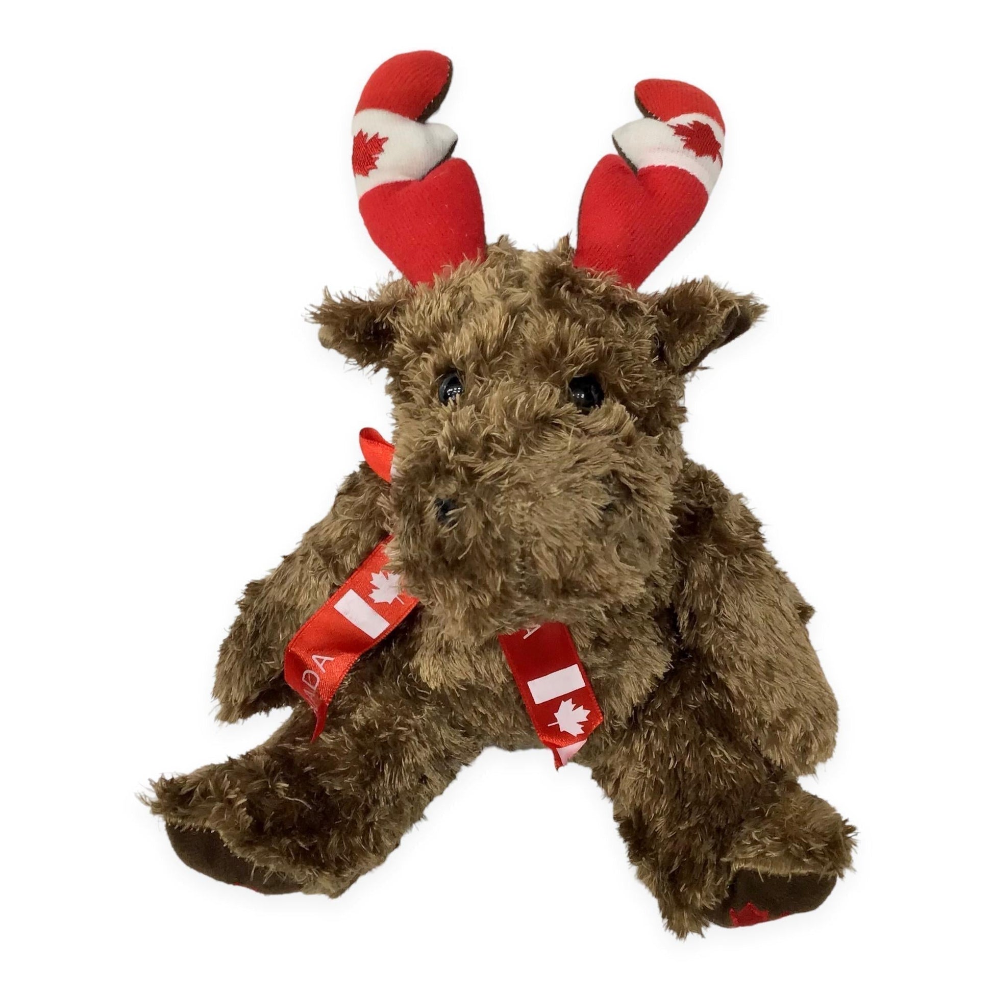 Canada Moose Plush Toy | Plush Toy with Scarf Around The Neck