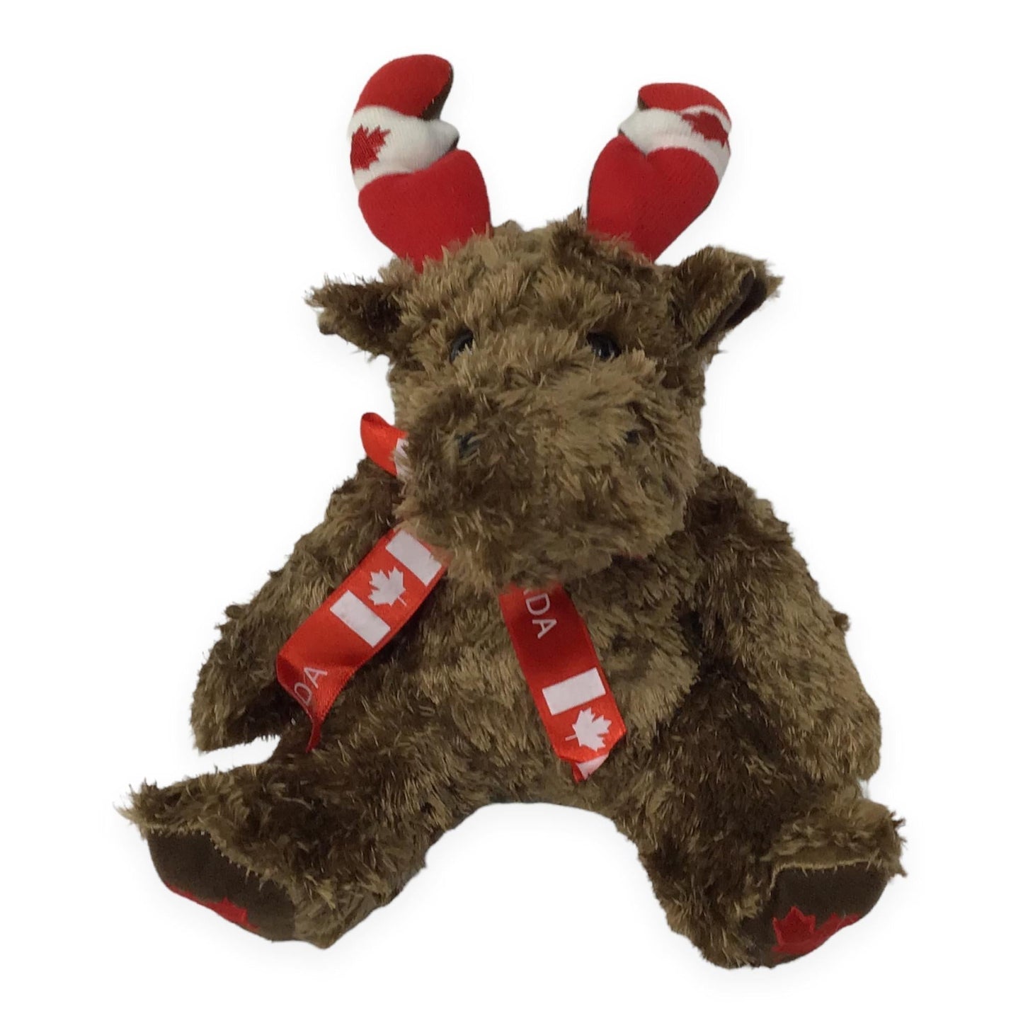 Canada Moose Plush Toy | Plush Toy with Scarf Around The Neck