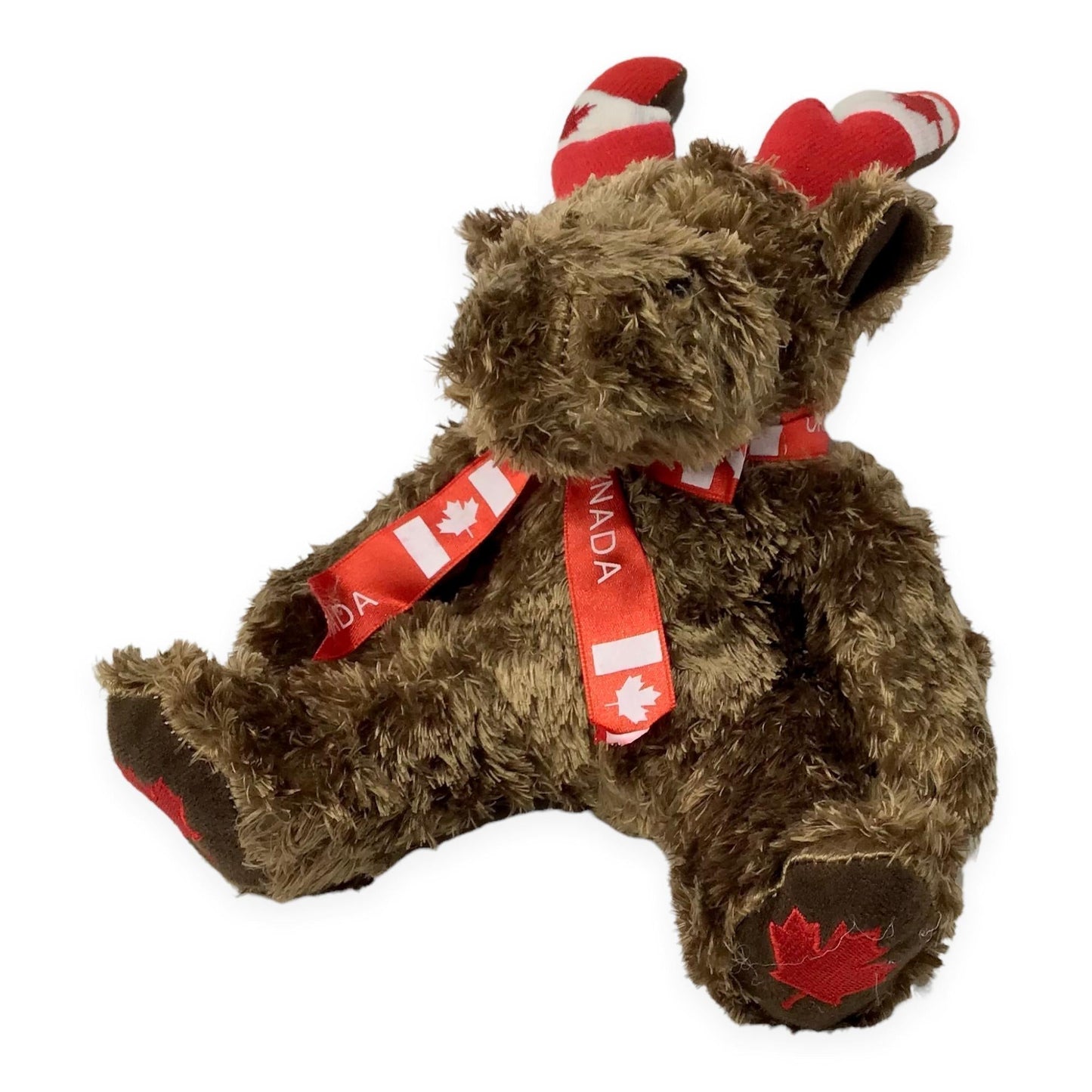 Canada Moose Plush Toy | Plush Toy with Scarf Around The Neck