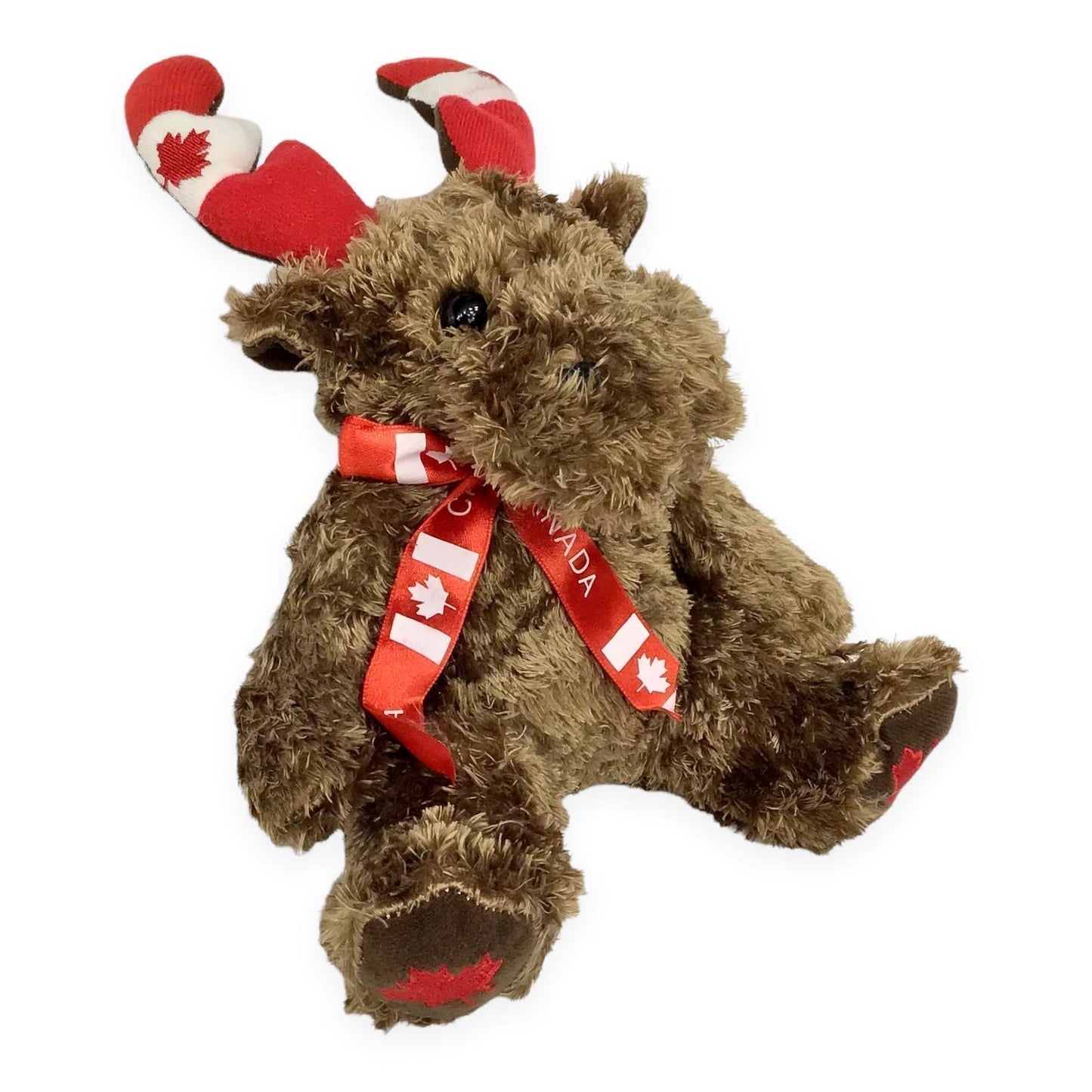 Canada Moose Plush Toy | Plush Toy with Scarf Around The Neck