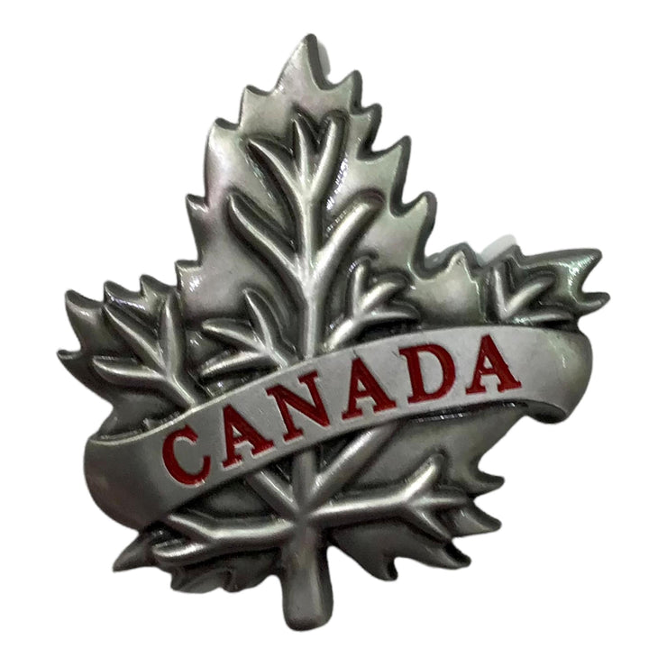 Canada Pewter Maple Leaf Magnet