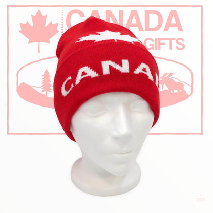 Canada Unisex Winter Toque - Red Beanie