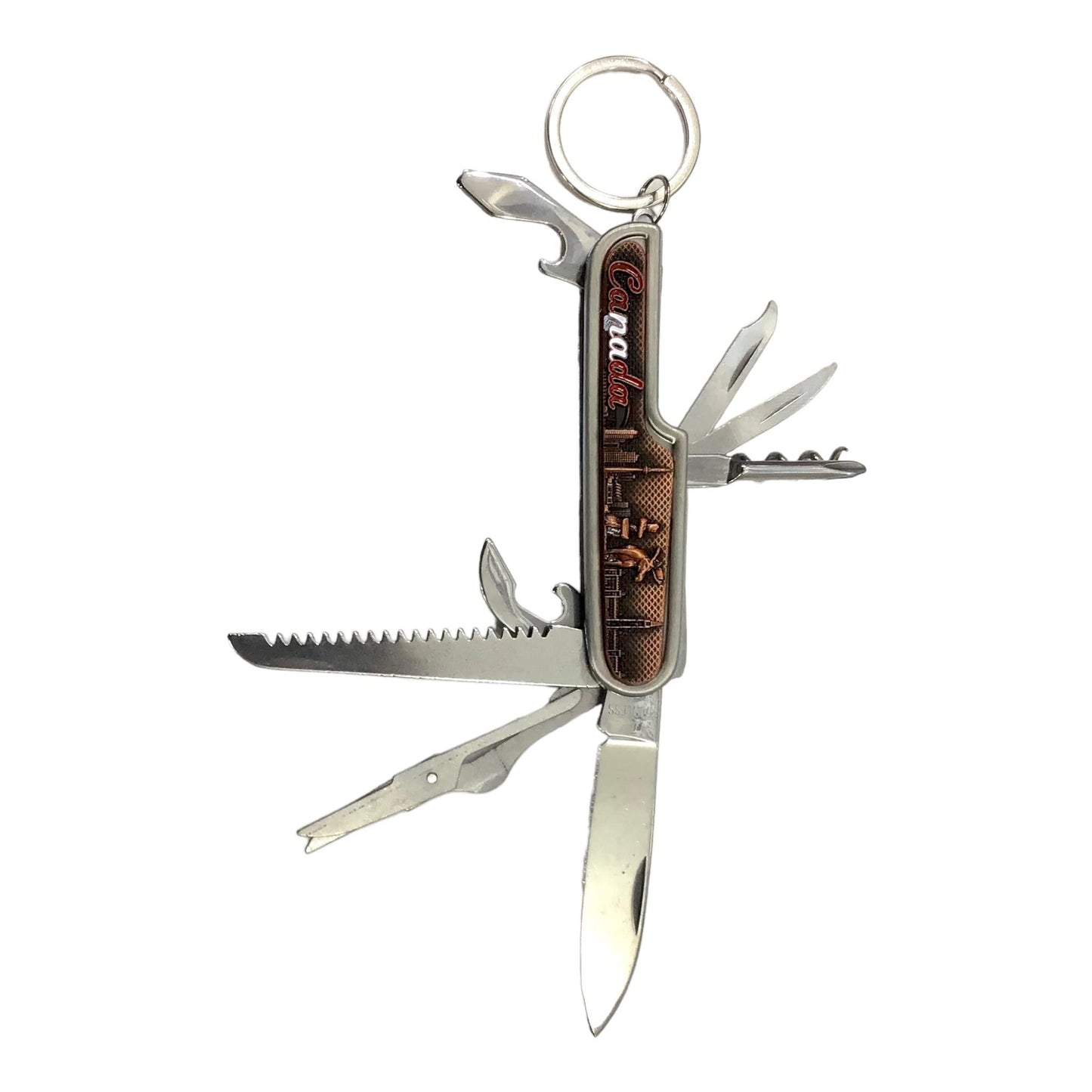 Canada Scenic Pocket Multitool with Safety Locking