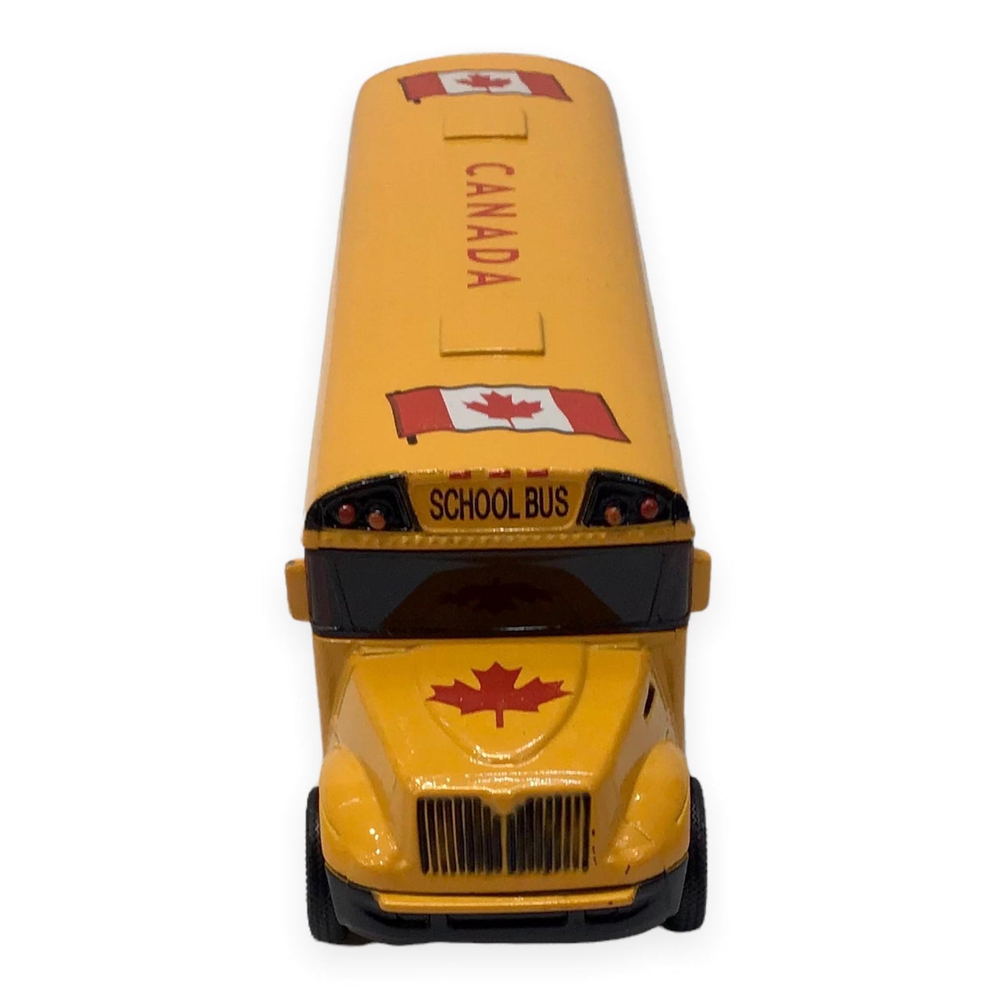 Canada School Bus Metal Diecast Truck Toys Collection