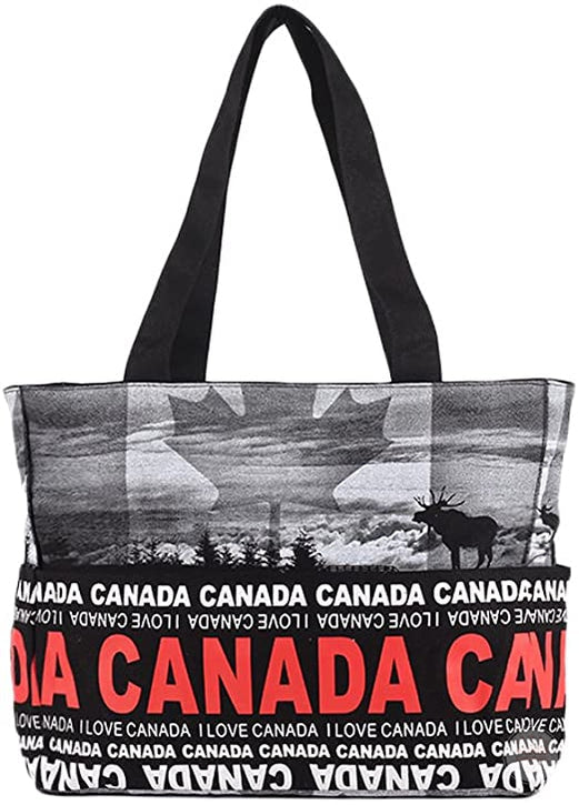 Canada Skyline Tote Bag - Versatile Canvas Bag for Everyday Use