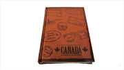 Canada Travel Stamps Notebook Blank Bullet Journals 6" X 4" | Travel Stamp Themed Composition Notebook | Perfect for the Traveler or Author