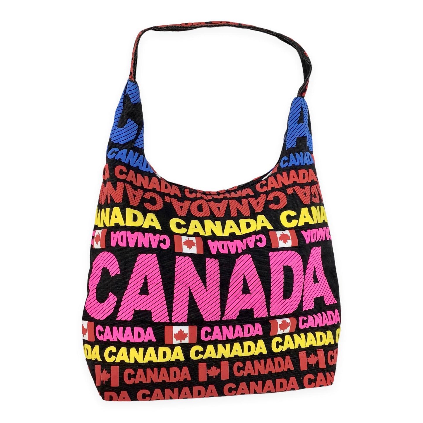 Sac à bandoulière fourre-tout de voyage au Canada | Sac fourre-tout avec fermeture éclair et bandoulière | Sac d'épicerie de grande taille | Sac à bandoulière pour filles, sac de plage, sac à main