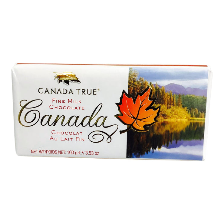 Canada True Fine Milk Chocolate Bar 100g