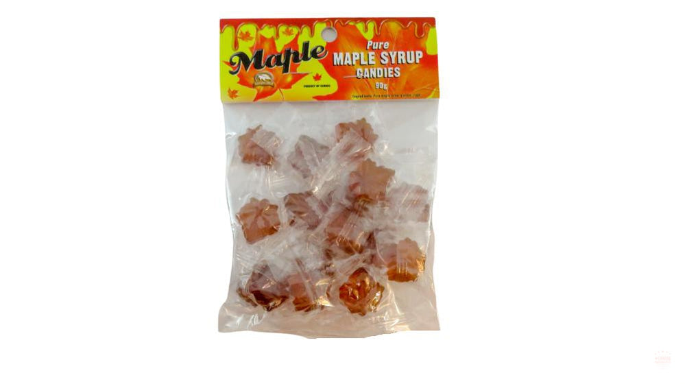 Canada True Maple Candy 90g Bag Canada Pure Maple Syrup Candy Souvenir Gift Pack