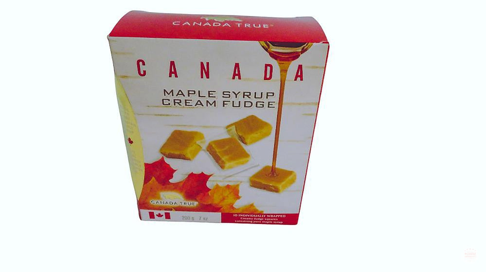 Canadian Fudge Canada True Maple Syrup Cream Fudge -200g – Un Beau Souvenir