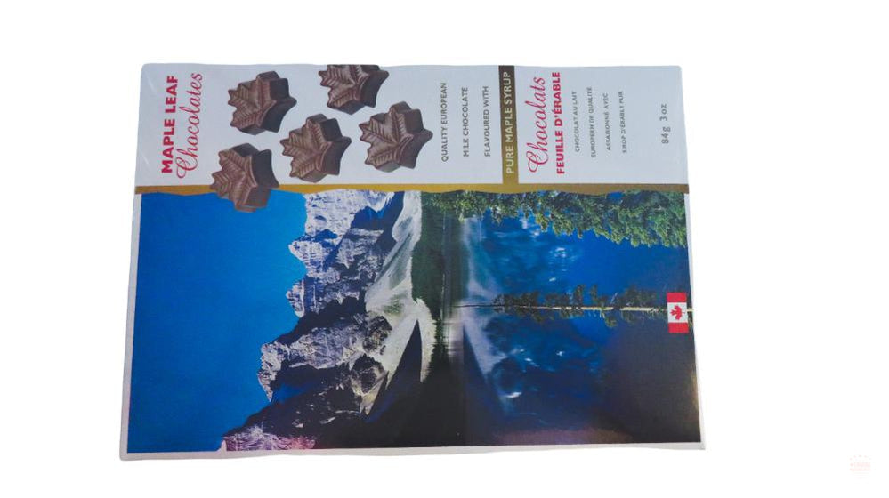 Canada True Maple Solid Chocolates - Canada (1 Pack of 84g) by Canada True Souvenir Gift Box