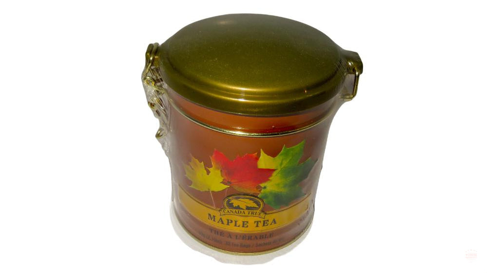 Thé à l'érable véritable du Canada – Boîte à fermoir 60 g (1 paquet de 30 sachets) par Canada True Canada Coffret cadeau souvenir