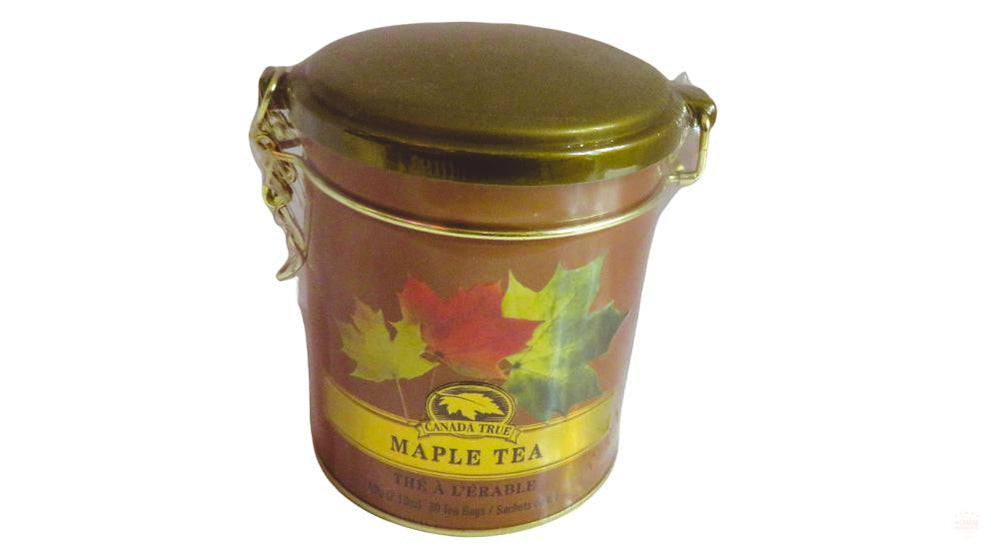 Thé à l'érable véritable du Canada – Boîte à fermoir 60 g (1 paquet de 30 sachets) par Canada True Canada Coffret cadeau souvenir