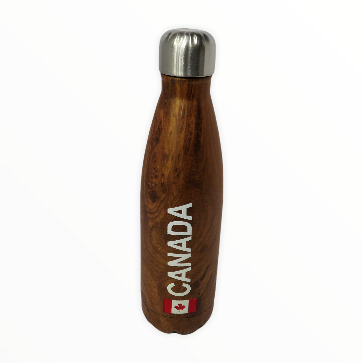 Wood Style Canada Souvenir Bottle