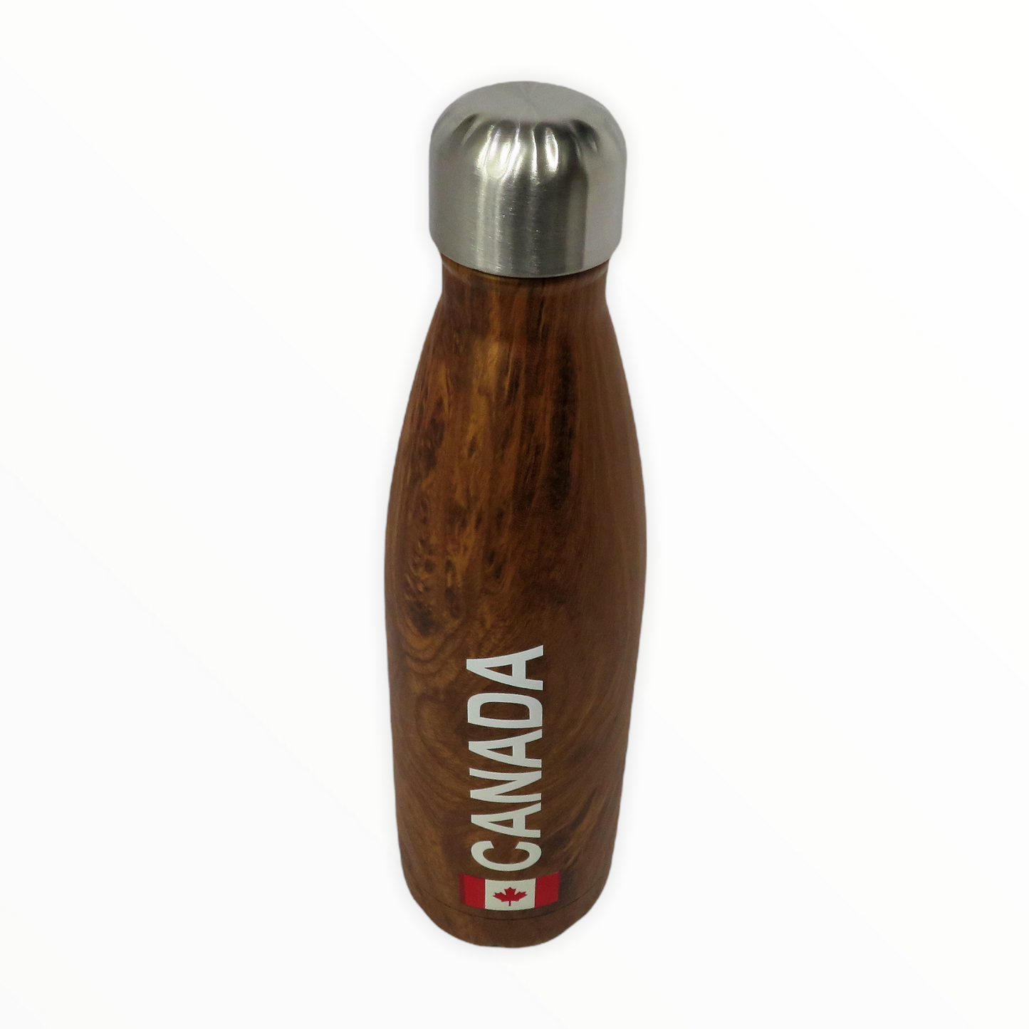 Wood Style Canada Souvenir Bottle