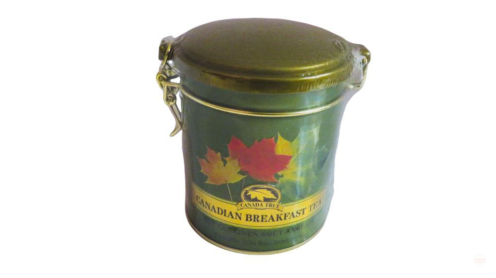 Canadian Breakfast Tea Tin 60g (1 Pack of 30 Bags) by Canada True - A Perfect Souvenir Gift of Canada