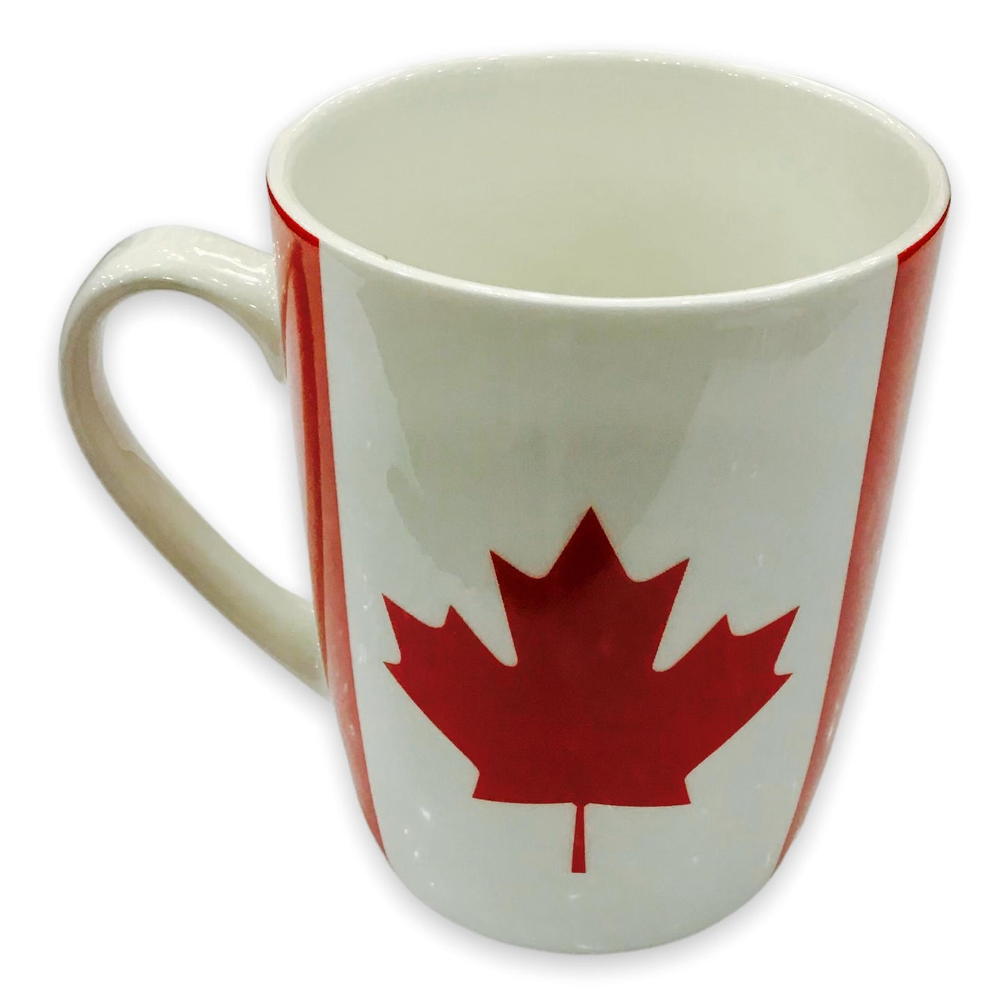 Canadian National Flag Themed Mug - Red and White 13oz Canada Ceramic Coffee Cup