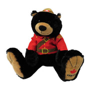 Canadian RCMP Big Foot Black Bear Plush