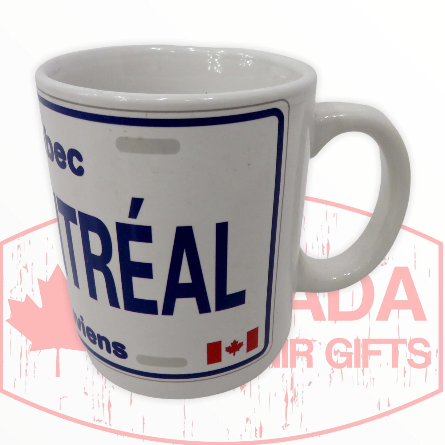 Coffee Mug 514-Montreal 11oz Ceramic | 514 MONTREAL Coffee Cup Quebec License Plate Theme